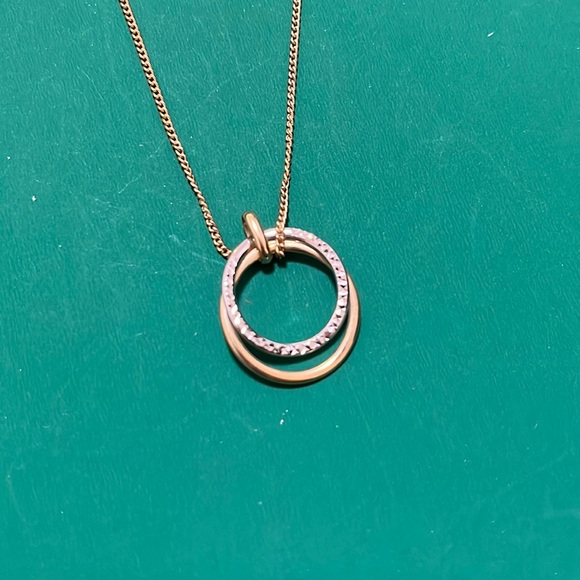 Gold Plated Sterling Silver Necklace - Picture 2 of 5